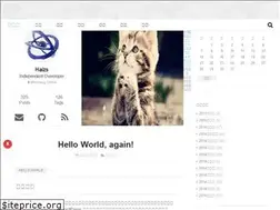 Sites similar to haizs.com