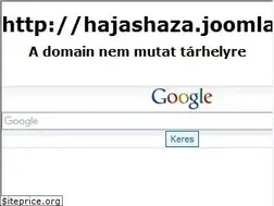 Sites similar to hajashaza.joomlatarhely.hu