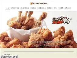 Sites similar to hajimefoods.com