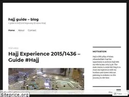 Sites similar to hajjguideblog.wordpress.com