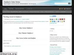 Sites similar to hajloo.wordpress.com