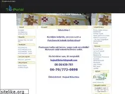 Sites similar to hajnalkriszti.gportal.hu