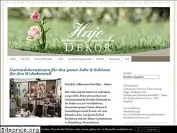 Sites similar to hajo-dekor.de