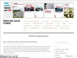 Sites similar to hajofunke.wordpress.com