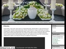 Sites similar to hajostemetes.com