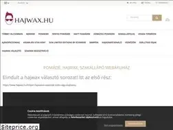 Sites similar to hajwax.hu