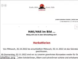 Sites similar to hak-ibk.at