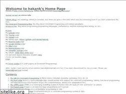 Sites similar to hakank.org