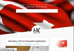 Sites similar to hakankocaman.com
