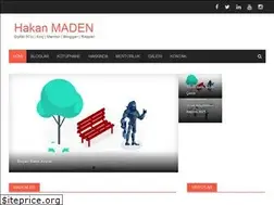 Sites similar to hakanmaden.net