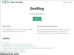 Sites similar to hakanyalcinkaya.github.io