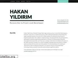 Sites similar to hakanyildirim.com