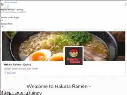 Sites similar to hakataramenquincyma.com