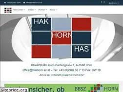 Sites similar to hakhorn.ac.at