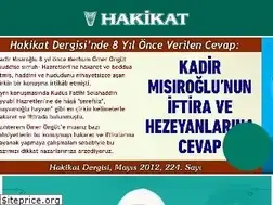 Sites similar to hakikat.com