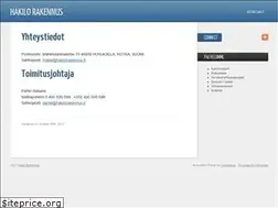Sites similar to hakilorakennus.fi