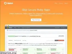 Sites similar to hakiri.io