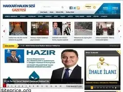 Sites similar to hakkarihalkinsesigazetesi.com