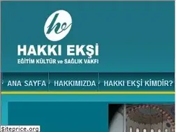 Sites similar to hakkieksi.org