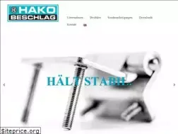 Sites similar to hako-beschlag.de