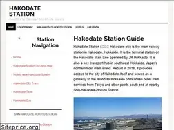 Sites similar to hakodatestation.com