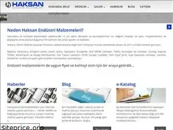 Sites similar to haksanendustrimalzemeleri.com