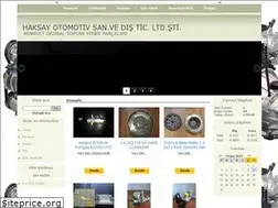 Sites similar to haksayotomotiv.com.tr