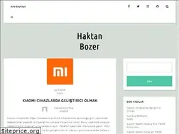 Sites similar to haktanbozer.com.tr