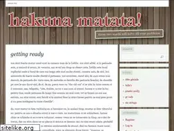 Sites similar to hakunamatata002.wordpress.com