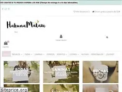 Sites similar to hakunamataza.com