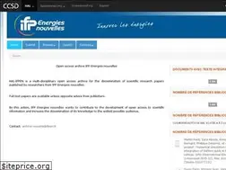 Sites similar to hal-ifp.archives-ouvertes.fr