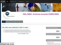 Sites similar to hal-insu.archives-ouvertes.fr
