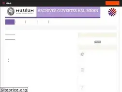 Sites similar to hal-mnhn.archives-ouvertes.fr
