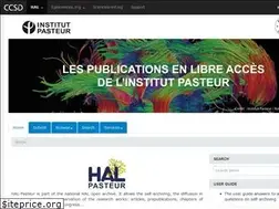 Sites similar to hal-pasteur.archives-ouvertes.fr