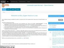 Sites similar to hal-ujm.archives-ouvertes.fr