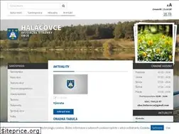 Sites similar to halacovce.sk