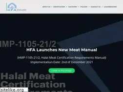 Sites similar to halalfoodauthority.com