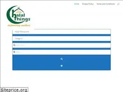 Sites similar to halalthings.com