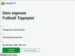 Sites similar to halbzeit.app