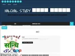 Sites similar to halchalstudy.blogspot.com