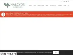 Sites similar to halcyonorganics.com