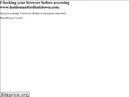 Sites similar to haldemanfordkutztown.com