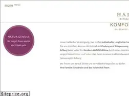 Sites similar to haldenhof.at