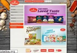 Sites similar to haldiram.com