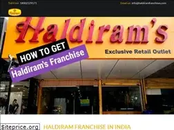 Sites similar to haldiramfranchises.com