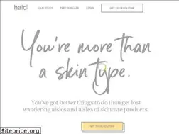 Sites similar to haldiskin.com