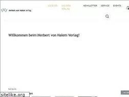 Sites similar to halemverlag.de