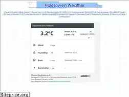 Sites similar to halesowenweather.co.uk