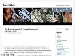 Sites similar to haleybehre.wordpress.com