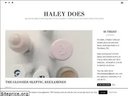 Sites similar to haleydoes.com